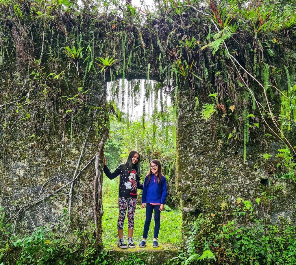 Ruínas impressionam os visitantes