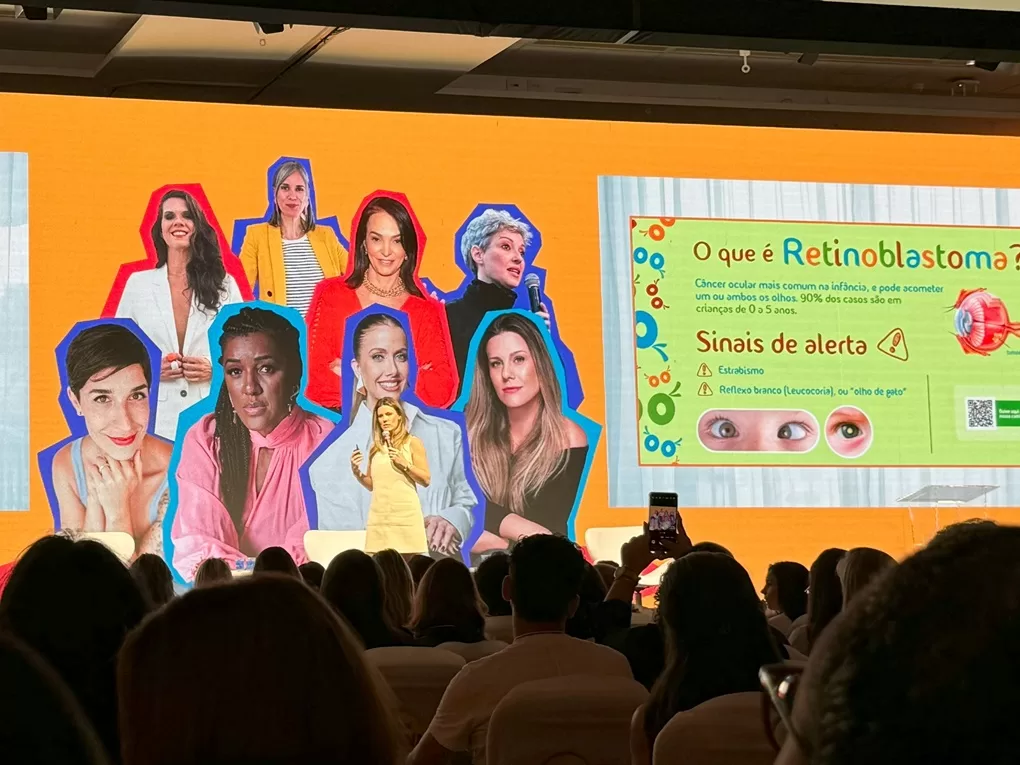 A jornalista Daiana Garbin contou sobre sua experiência na maternidade ao descobrir que sua pequena filha Lua estava com retinoblastoma