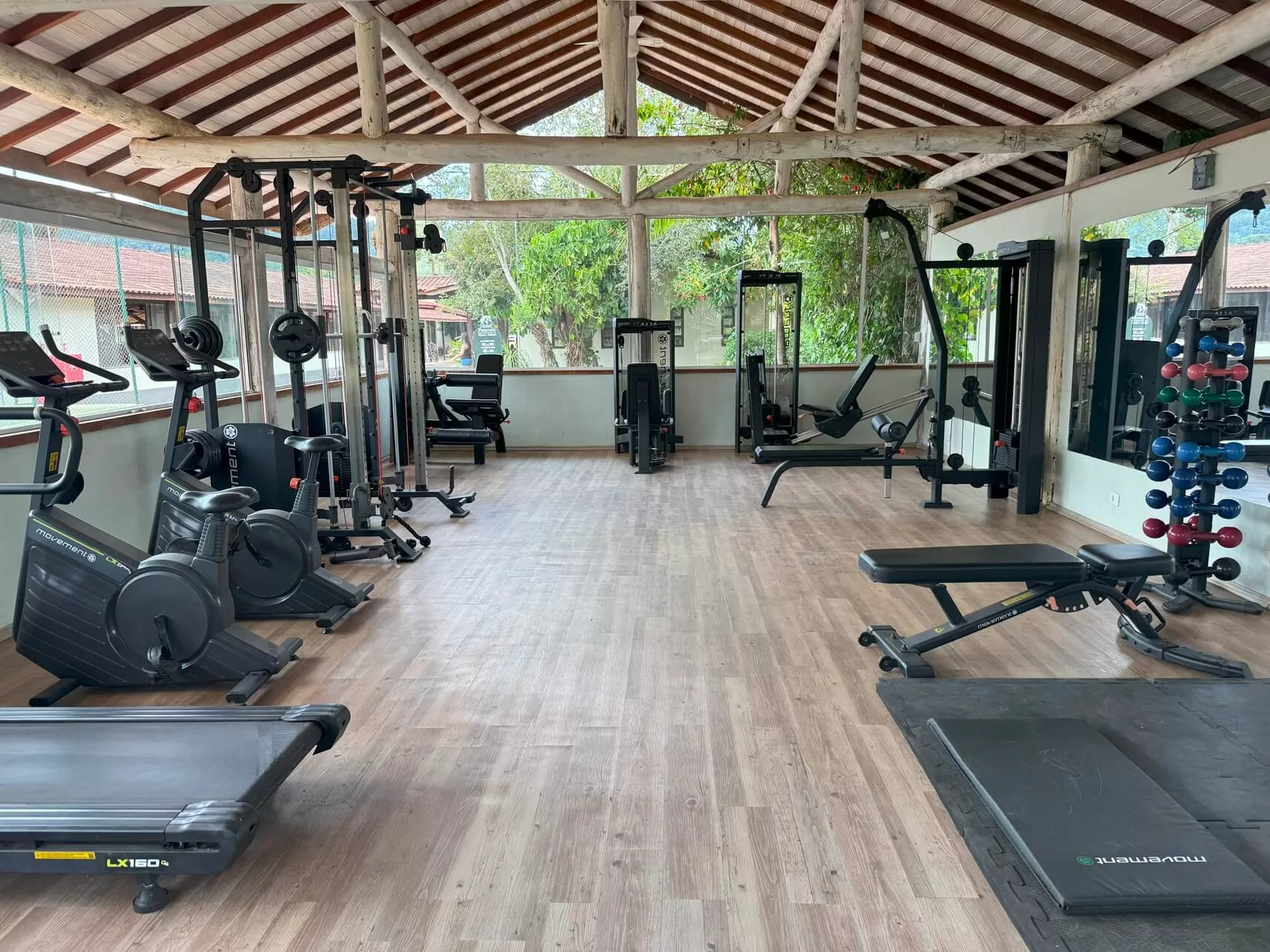 Para quem não abre mão dos exercícios, tem academia