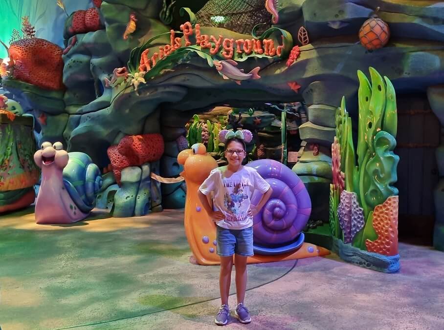 Parque temático da Ariel, dentro da Disney