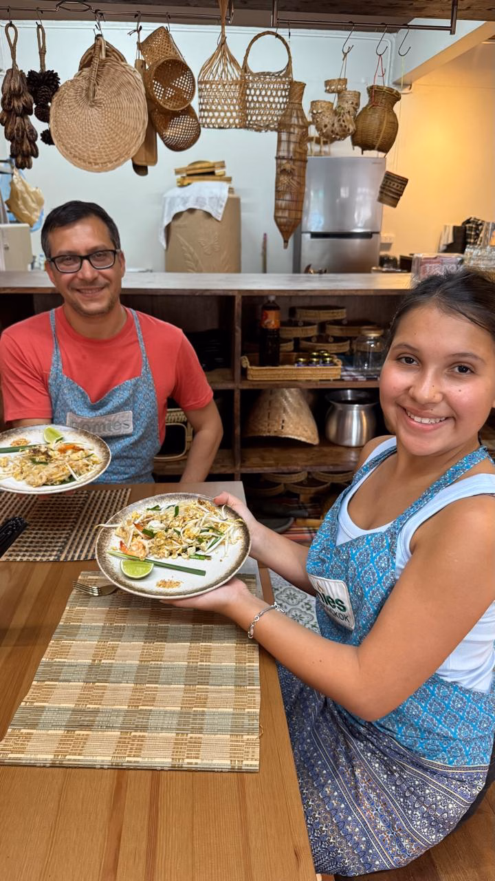 aula de culinária tailandesa na Homies Thai Cooking School