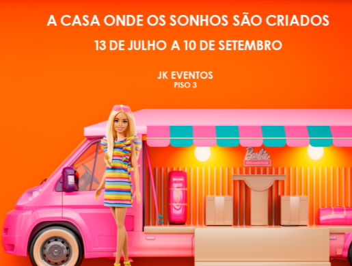 Atividades em shoppings em SP: Barbie Dreamhouse Experience