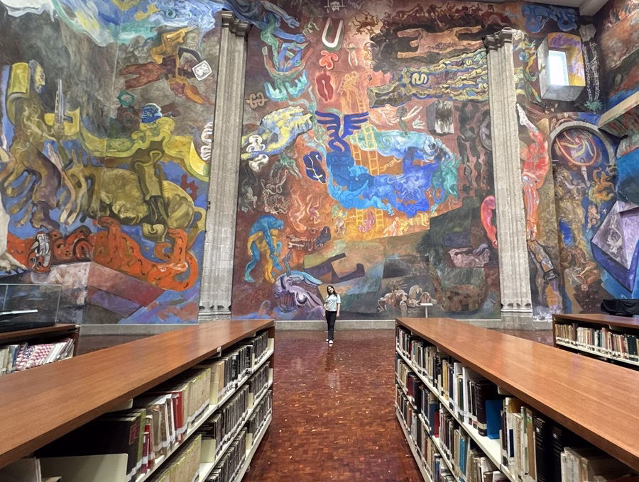 Biblioteca Miguel Lerdo de Tejada: surpreendentemente bonita