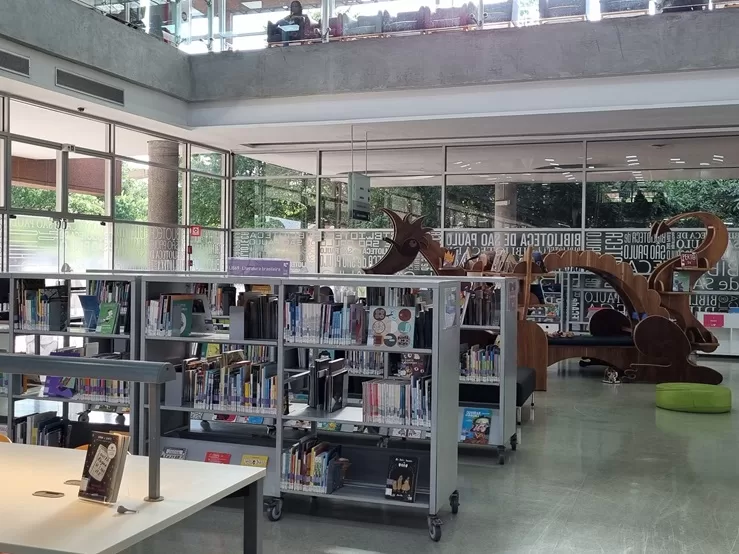 Biblioteca de São Paulo fica dentro do Parque da Juventude