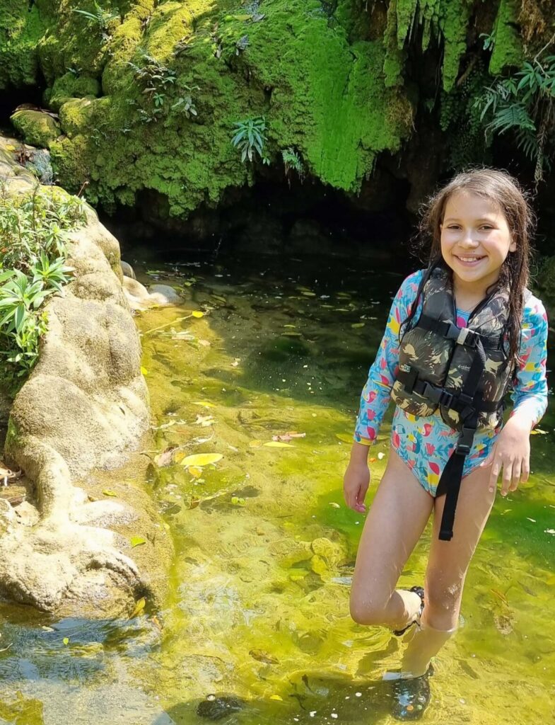 Cachoeiras da Estância Mimosa em viagem para Bonito MS
