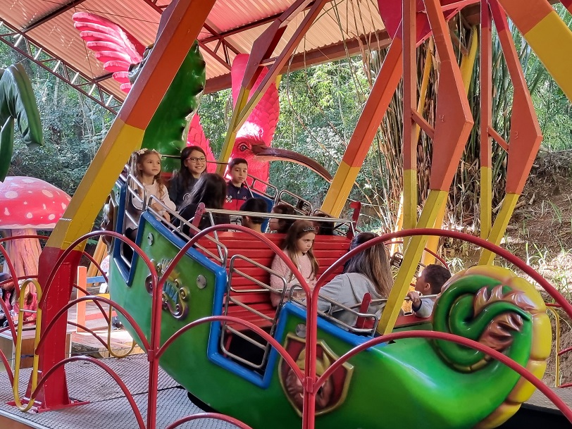 Parque de diversões na Sitiolândia Eco Park