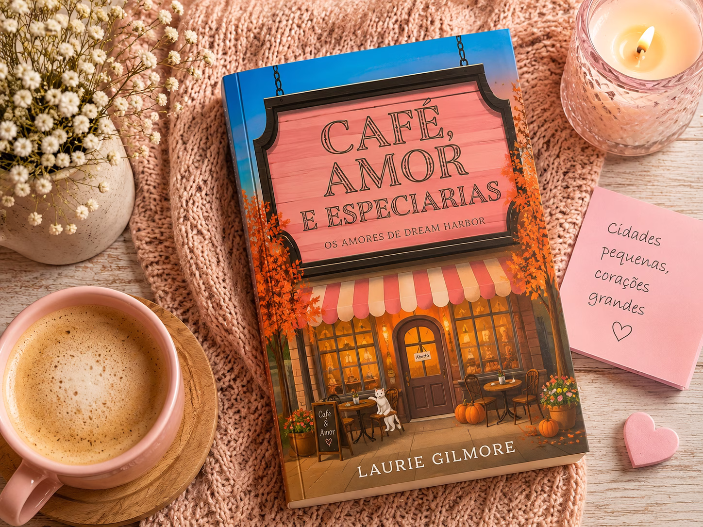 Café, amor e especiarias de Laurie Gilmore