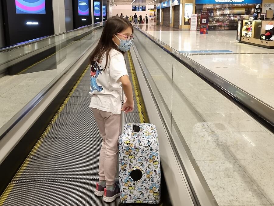 Tempo para fazer conexão no aeroporto com bagagem de mão