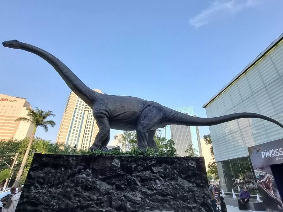 Exposição O mundo dos Dinossauros está no Morumbi Shopping