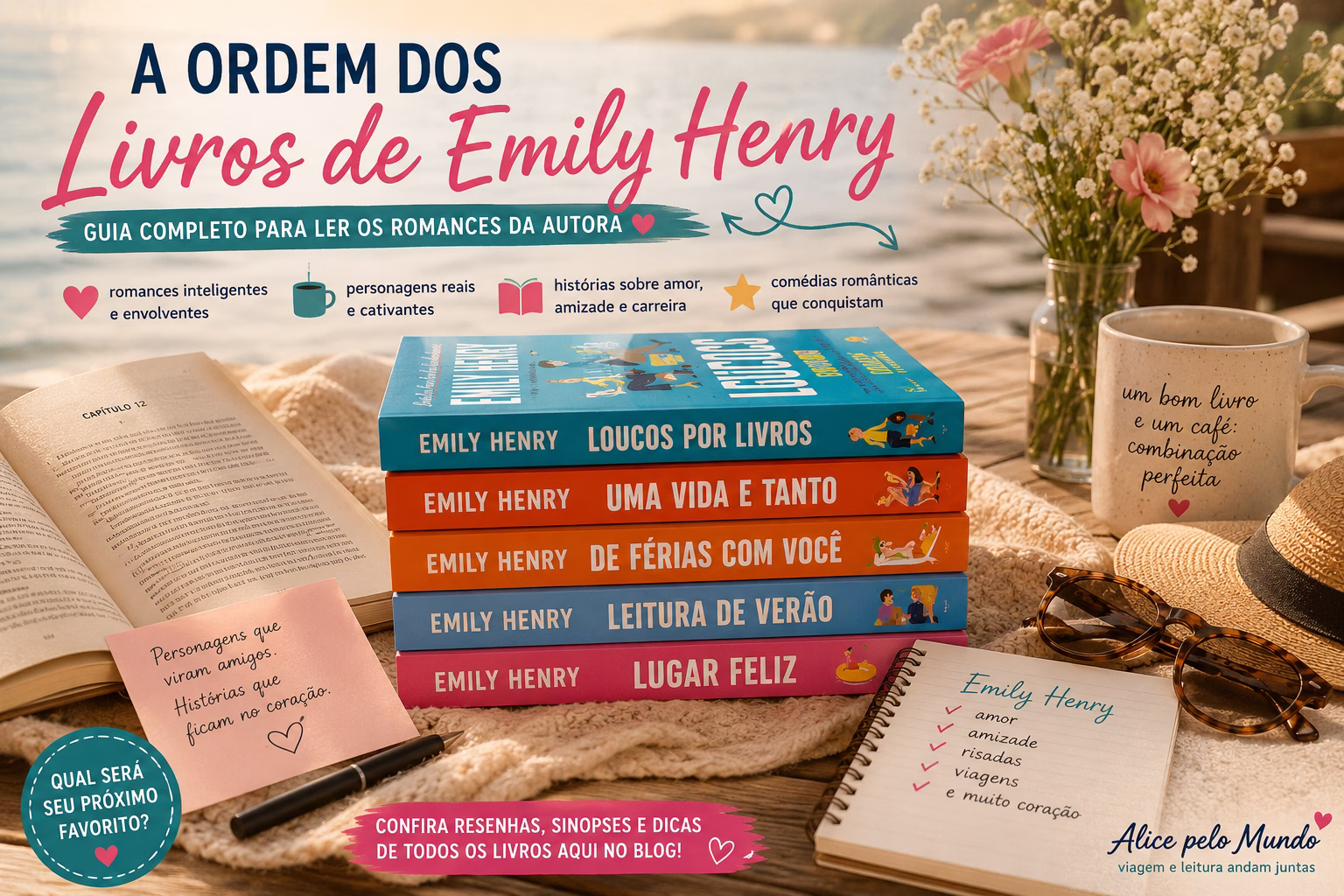 Livros de Emily Henry