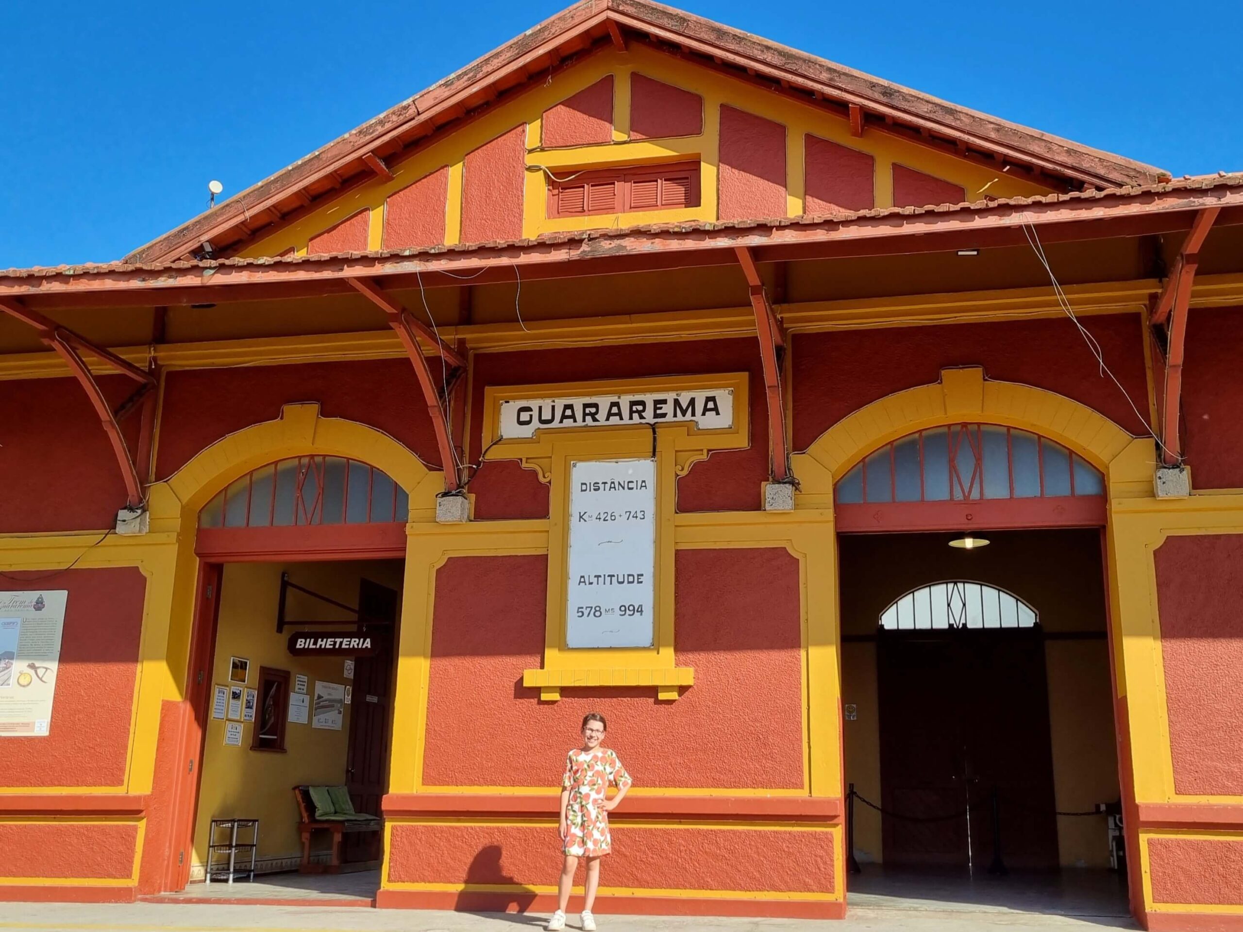 Trem de Guararema é opção de passeio