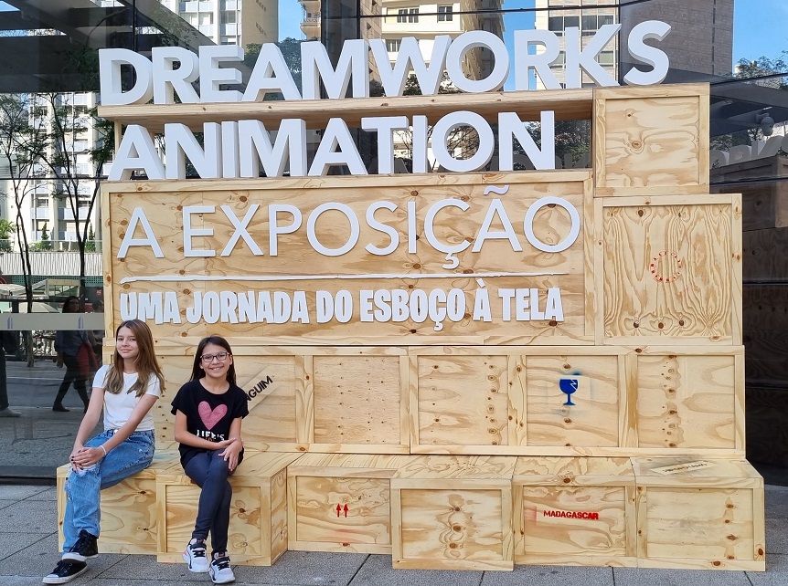 Exposição Dream Works na Paulista