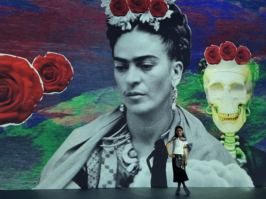 Exposição imersiva Frida Kahlo