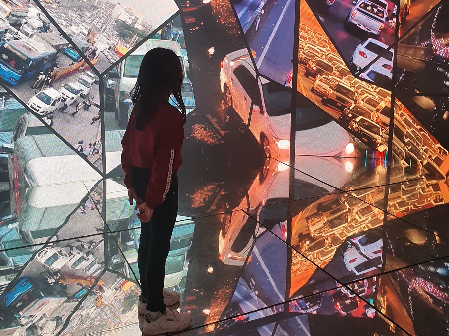 Exposição temporária no Museu Catavento