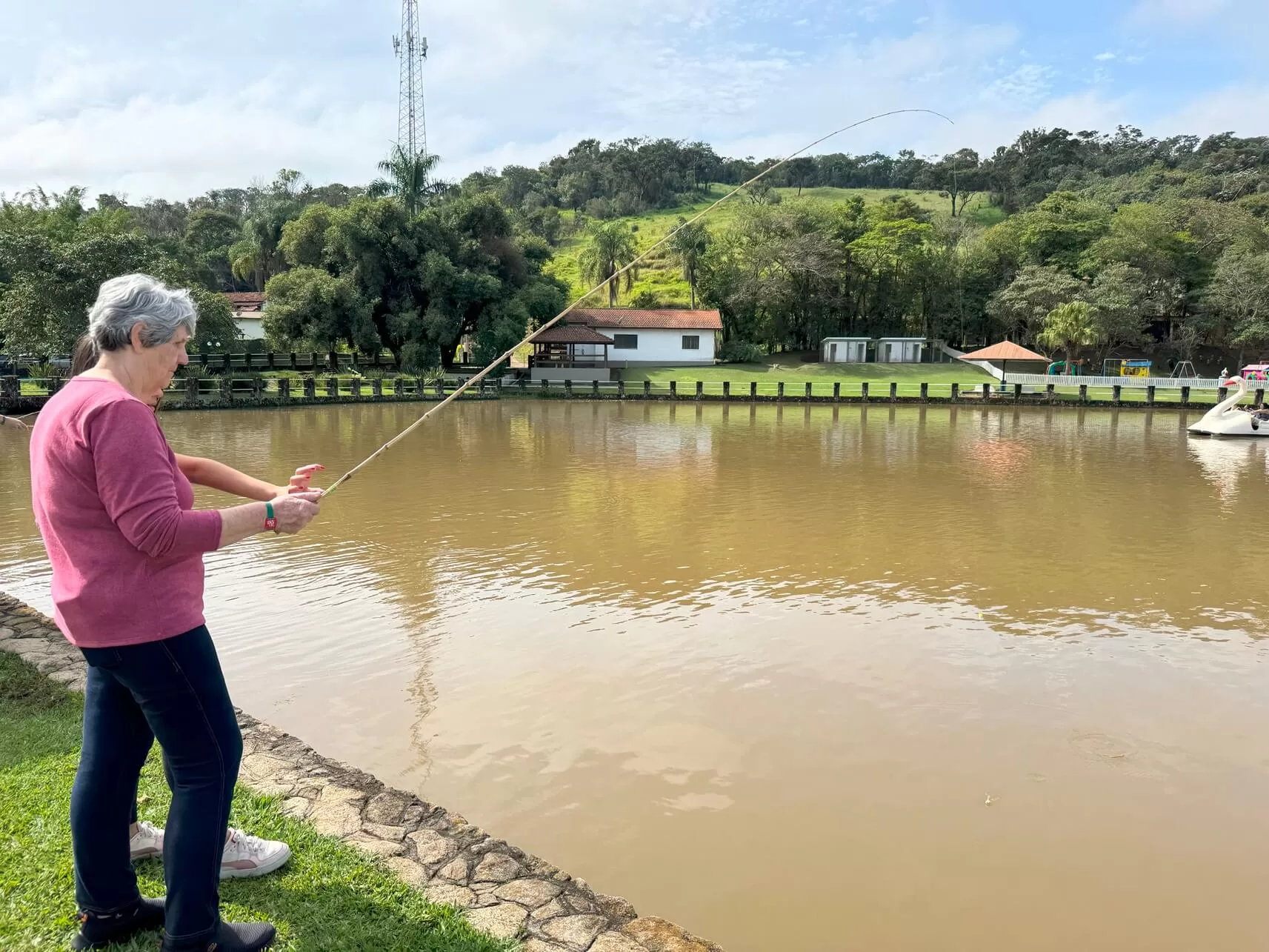 Lago de pesca
