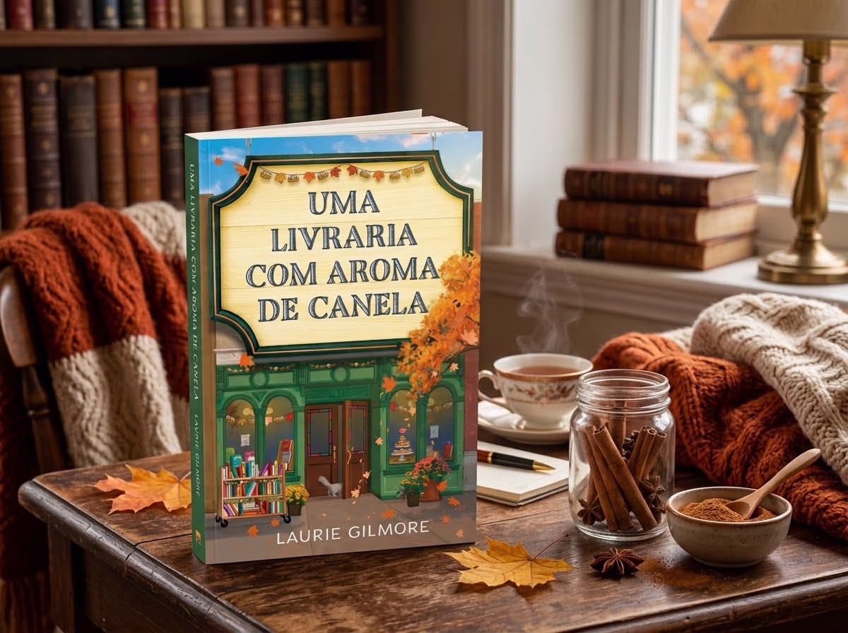 Uma livraria com aroma de canela, de Laurie Gilmore