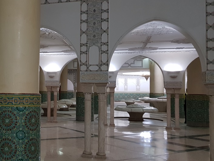 Mesquita Hassan II é uma das maiores do mundo