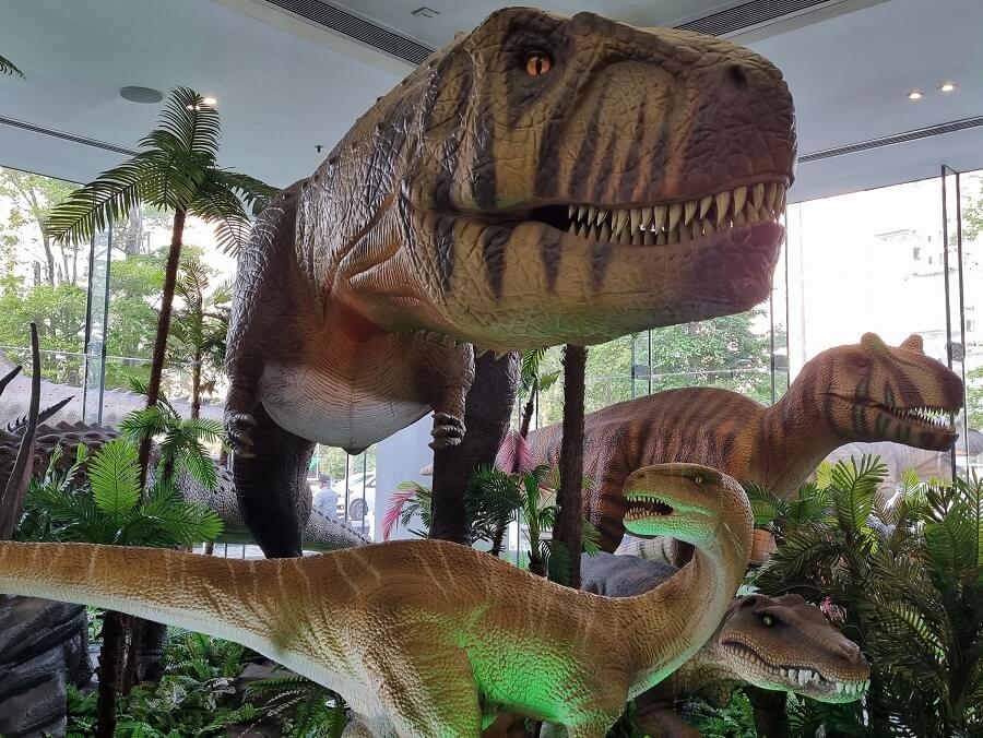 O mundo dos dinossauros em São Paulo