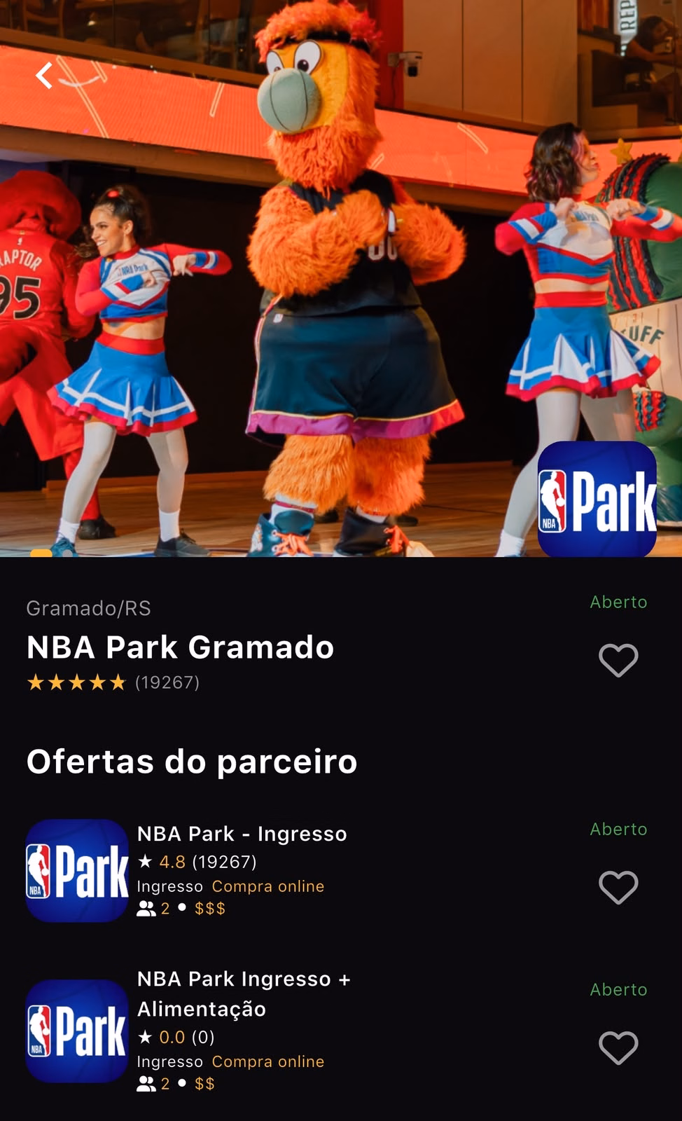 NBA Park em Gramado 