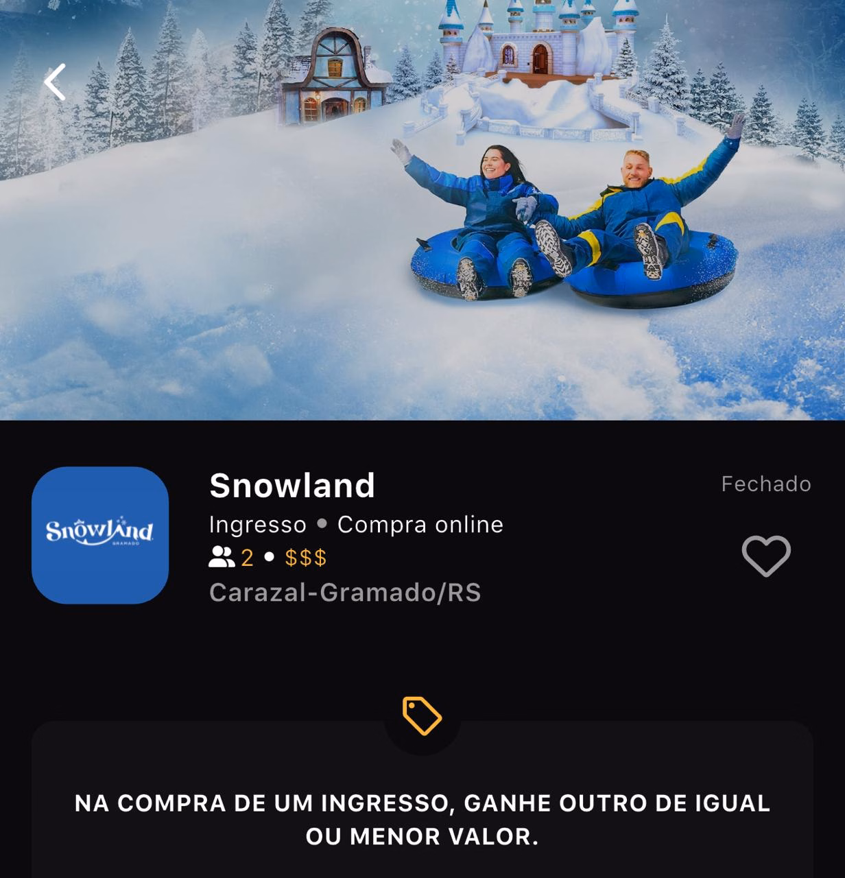Oferta Prime Snowland - cupom ALICEPELOMUNDO