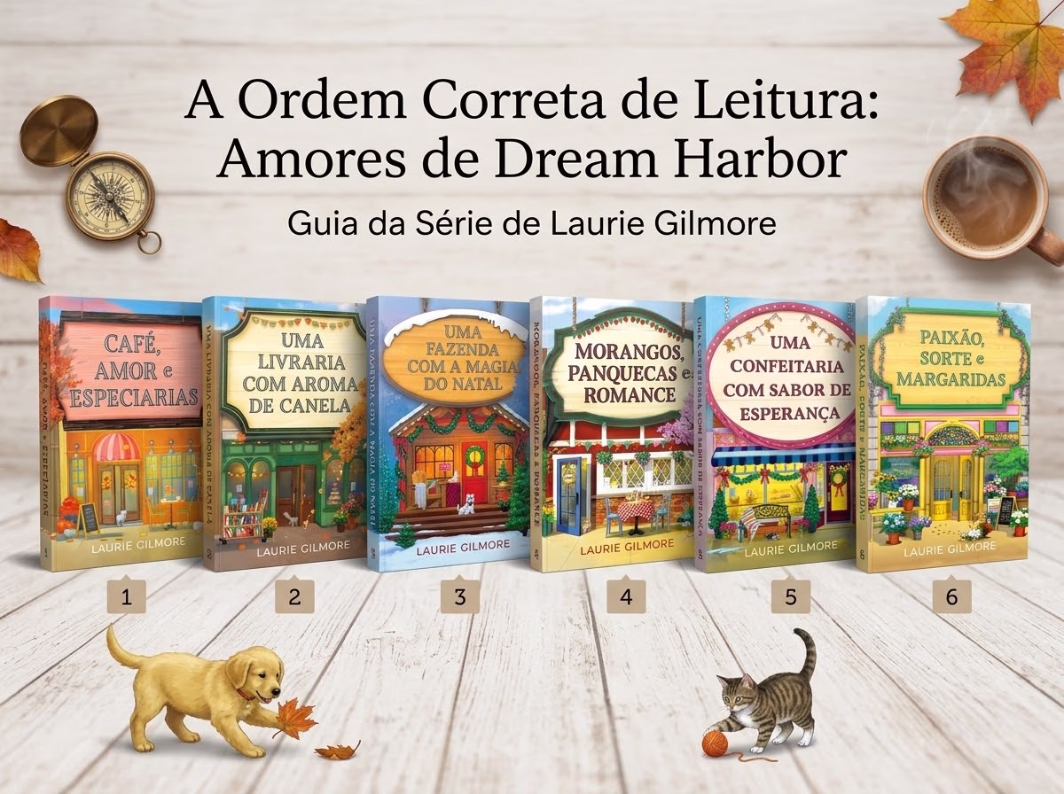 Série Amores de Dream Harbor de Laurie Gilmore