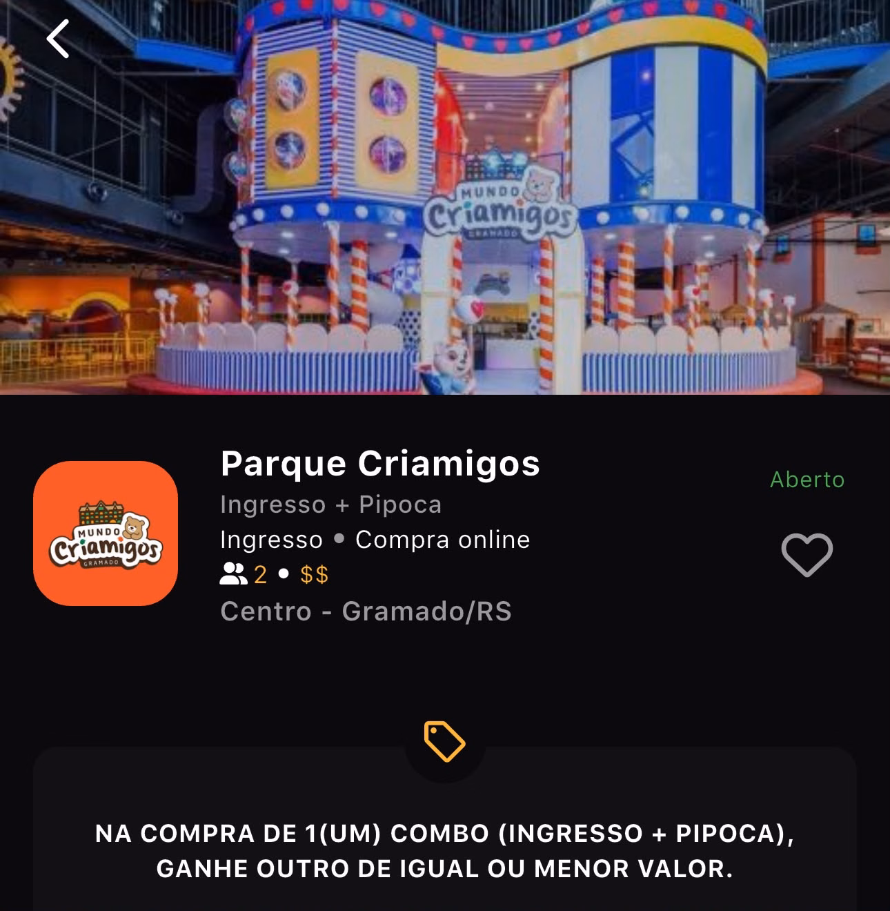 Parque Criamigos Gramado
