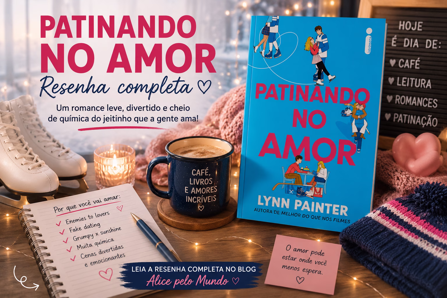 Patinando no Amor, de Lynn Painter