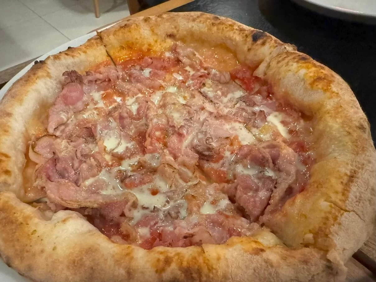 Pizza Porchetta