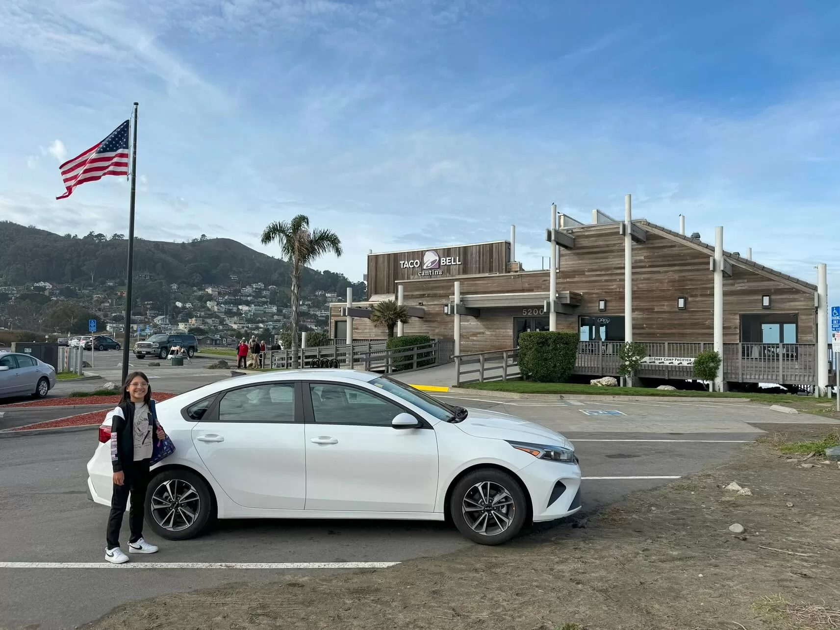 Pegamos nosso carro em San Francisco e devolvemos no aeroporto de Las Vegas