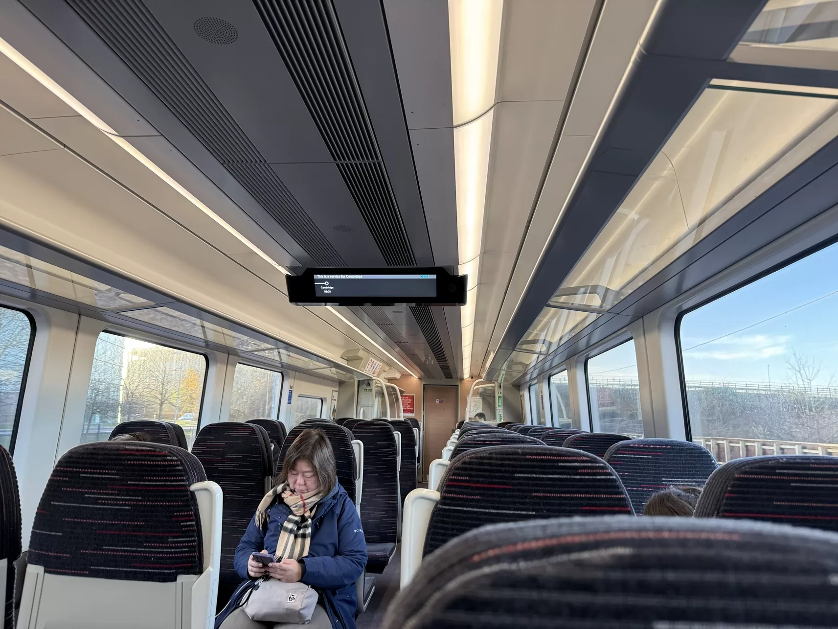 Viajar de trem na Inglaterra é uma excelente opção
