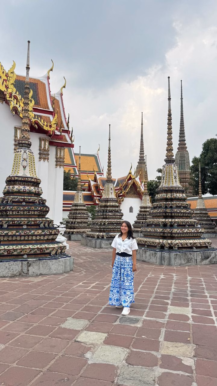 Um dos templos que mais nos impressionou na viagem: Wat Pho